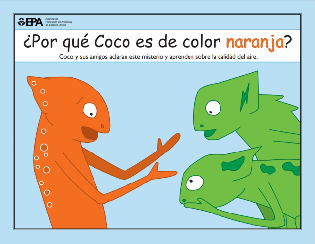 ¿Por qué Coco es de color naranja?