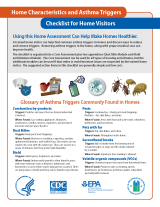 image of cover for the asthma home environments checklist