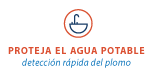 Logotipo para "Proteja el agua potable: detección rápida del plomo"